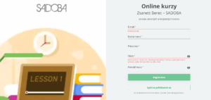 registračný formulár do členskej sekcie – Mentortools